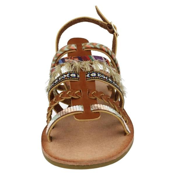 Savannah Ladies Savannah Braided Slingback Sandals