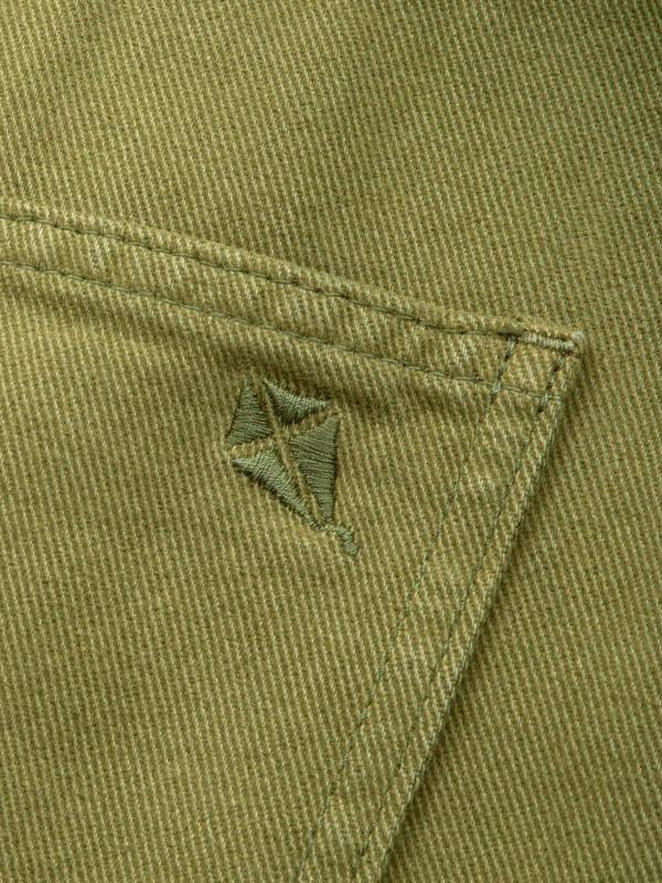 Kite Womens Organic Baiter Barrel Leg Jeans Dirty Olive