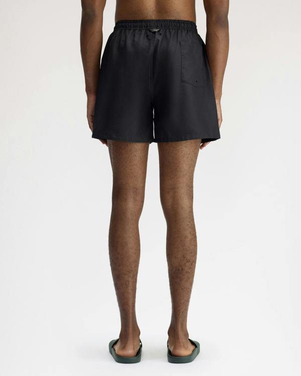 Fred Perry Mens Swimshorts - Black 102 | CHO | Designer Mens Swimming Shorts