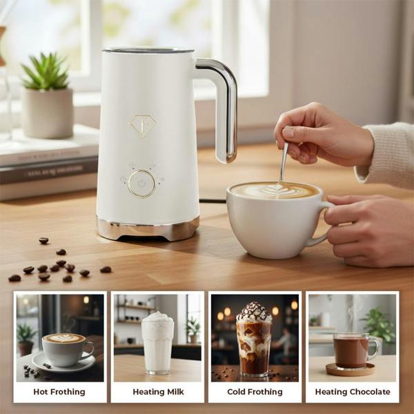 Milk Frother Cream Gold FTV0182 Fashion