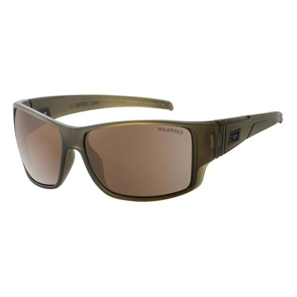 Dirty Dog HOODOO - Satin Crystal Olive with Brown Lens