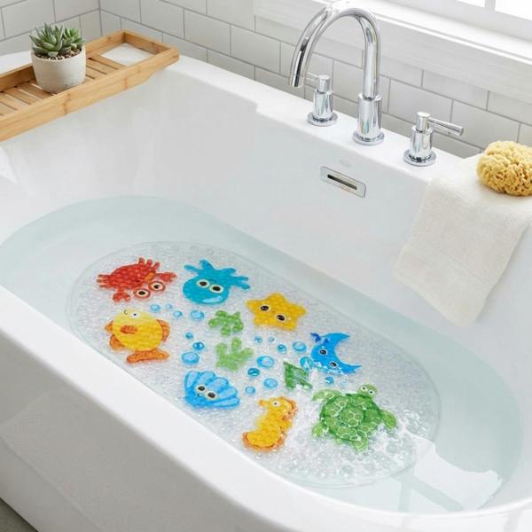 Garden Greatness Sea Animals Non-Slip Bath Mat