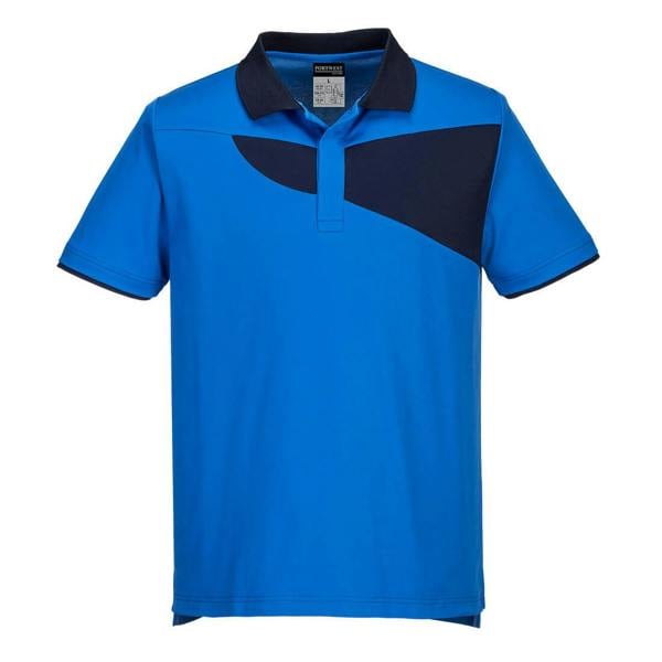 Two Tone Polo Shirt S/S - Hi-Vis Trousers