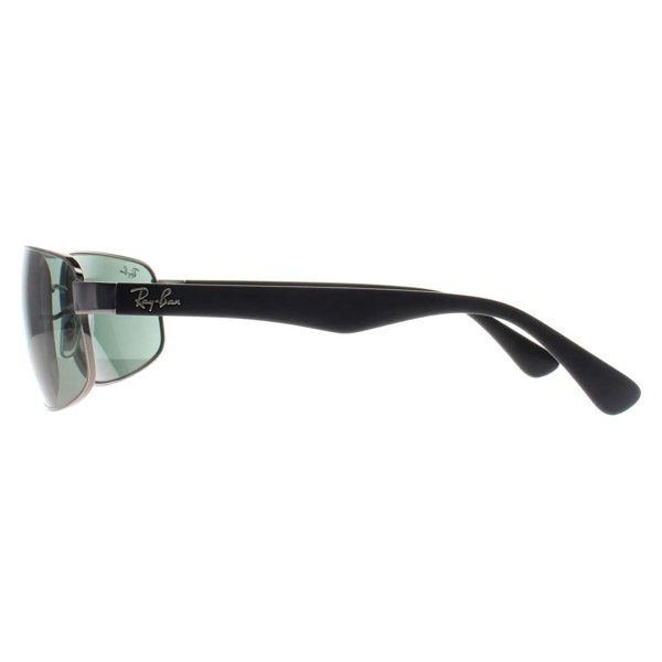 Rayban Sunglasses 3445 Gunmetal Green 004
