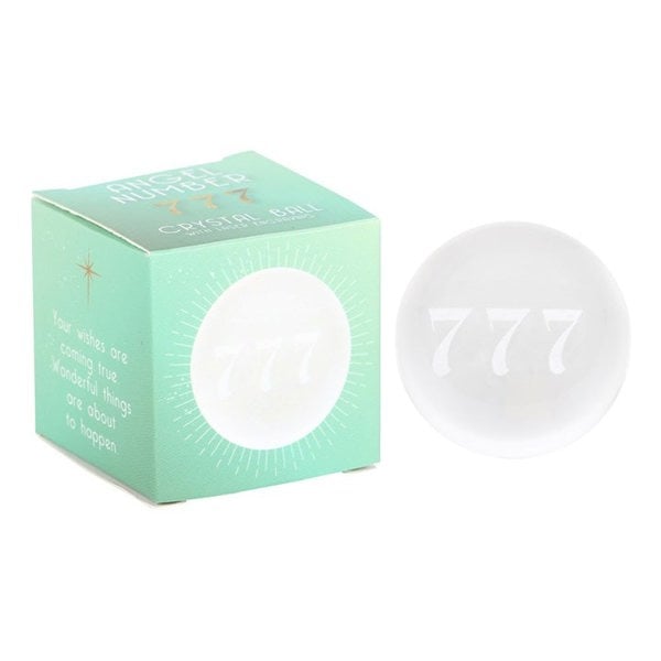 Serano 777 Angel Number Crystal Ball