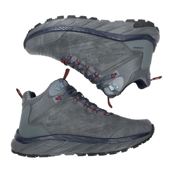 Regatta Mens Derino Mid Cut Walking Boots - Granite/Navy - 