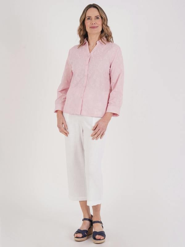 TIGI Floral Embroiderd Shirt