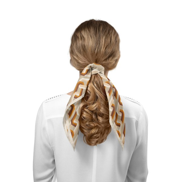 Le Parmentier M1 V3 50 Chains Bandana Beige - Beige