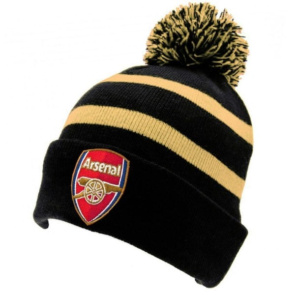 Arsenal FC Breakaway Ski Hat - Black/Yellow/Red