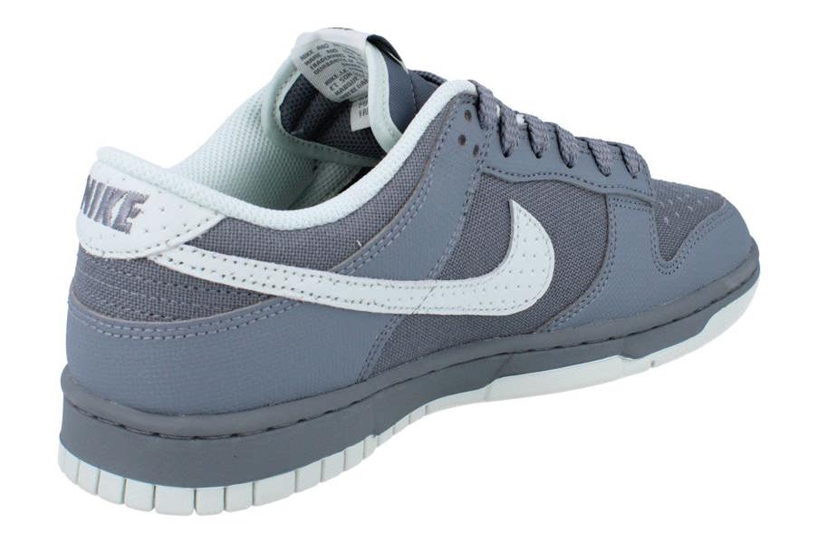 Nike Dunk Low Retro Mens Trainers Ih1940 Shoes  001 - Cool Grey Barely Grey 001 - Photo 2