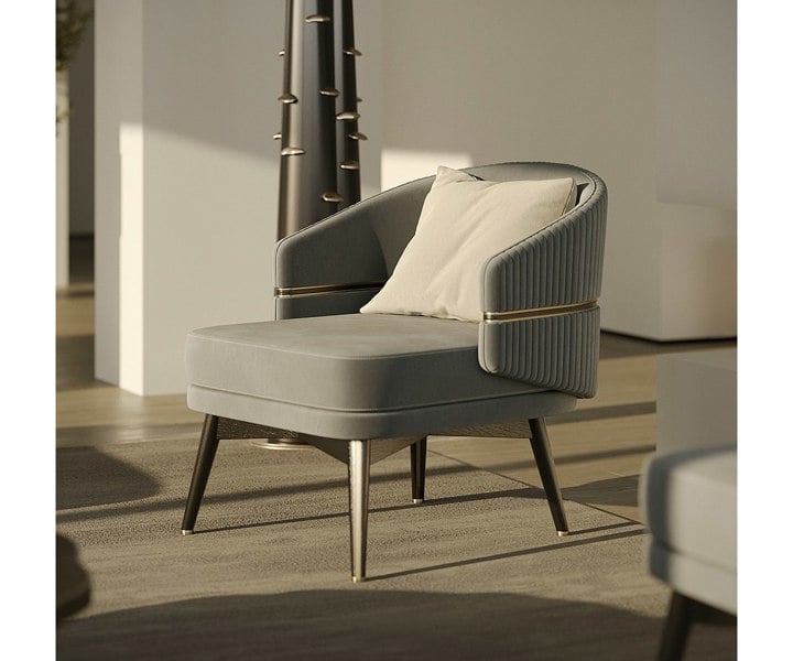 Modern interior design inspiration featuring a stylish Billy Armchair.