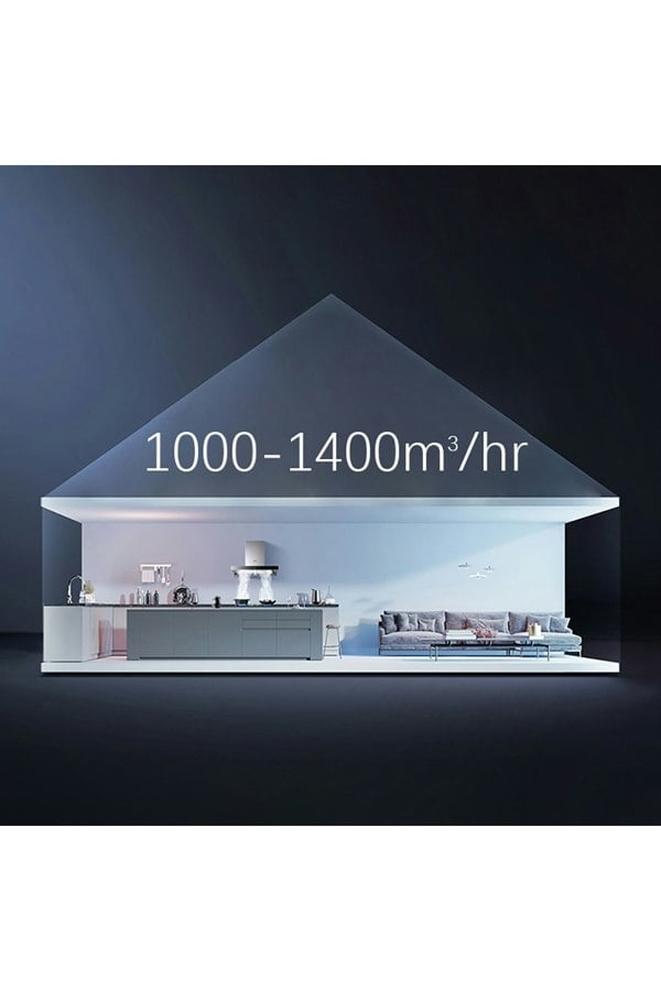 Living and Home 90cm T Shaped Cooker Hood