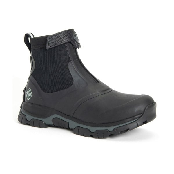 Muck Boots Apex Mid Zip Men's Boots in Black/Dark Shadow