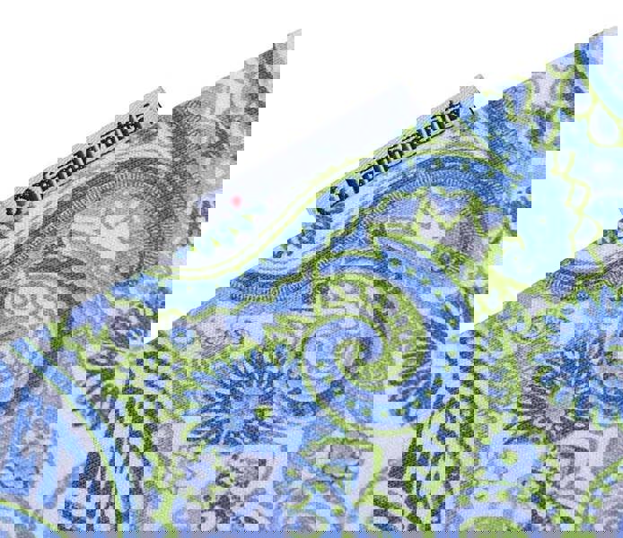 Lambretta Mens All Over Paisley Branded Retro Casual T-Shirt