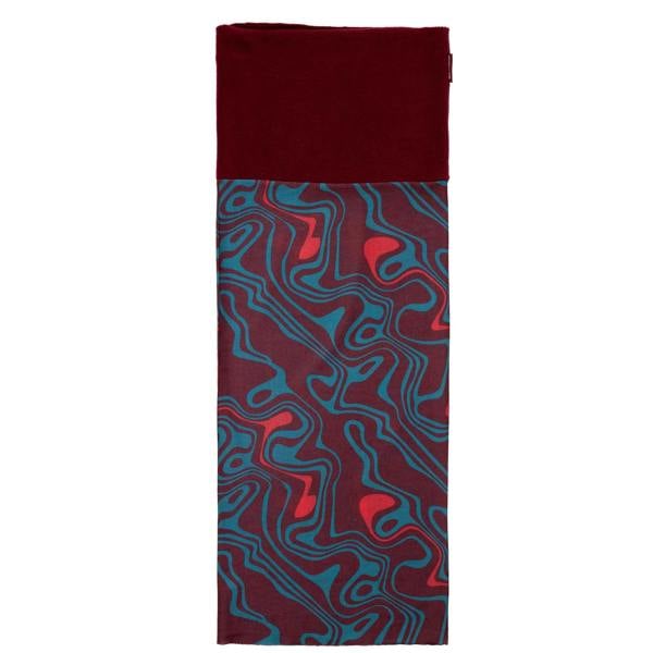 Trespass Womens/Ladies Rindell Neckwarmer - Dark Cherry Print - 