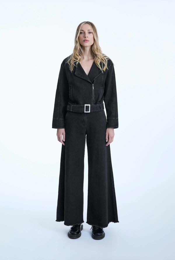 James Lakeland Denim Biker Jacket
