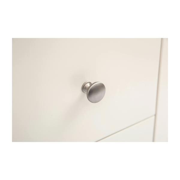 Cabinet Bits Trevi 3 Drawer Dressing Table Set Chrome Knob