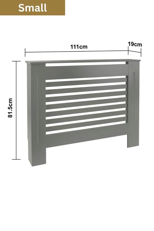 Groundlevel Wooden Radiator Cover