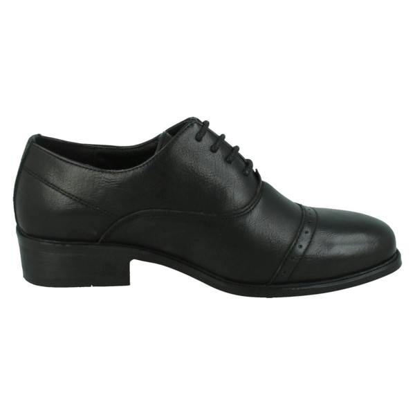 Spot On Boys Low Heel Lace Up Smart Shoes N1158