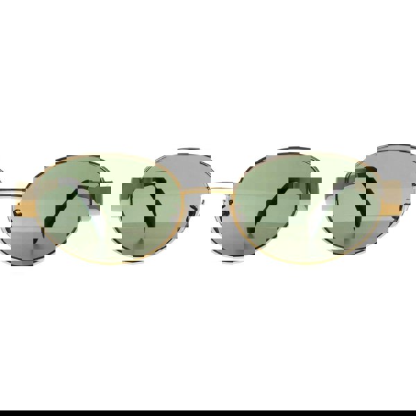 Celine Sunglasses Metal Triomphe CL40235U 30N Shiny Endura Gold Green