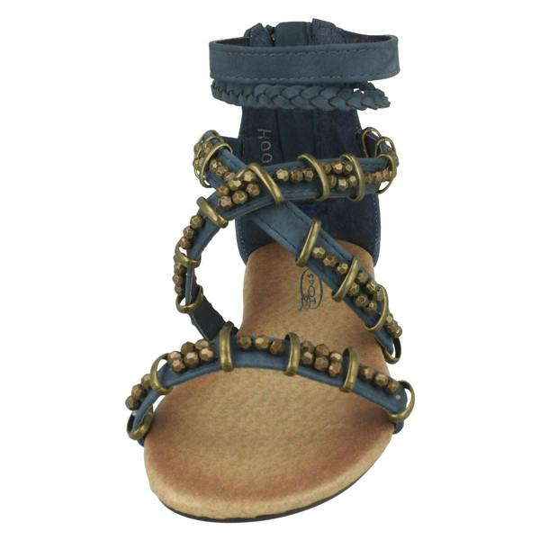 Spot On Girls Spot On Zip Up Sandals
