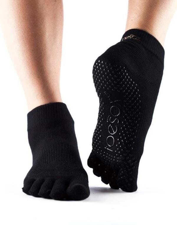 ToeSox Ankle Full Toe Women's Yoga Socks