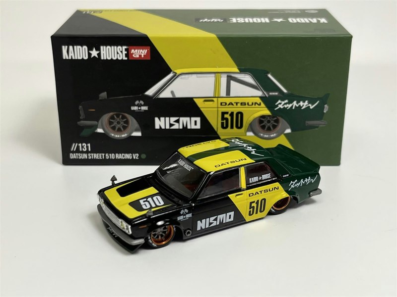 Mini GT Datsun Street 510 Racing V2 1:64 Scale Kaido House Mini GT KHMG131