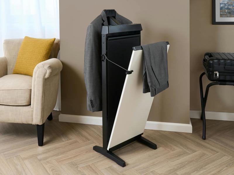 Corby 4400 Trouser Press in White & Black - UK Plug