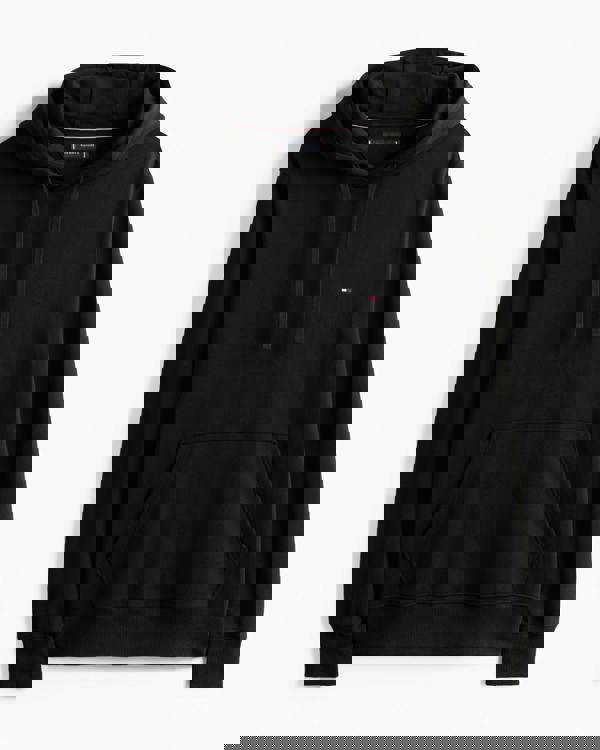 Tommy Hilfiger Essential Terry Mens Hoodie - Black