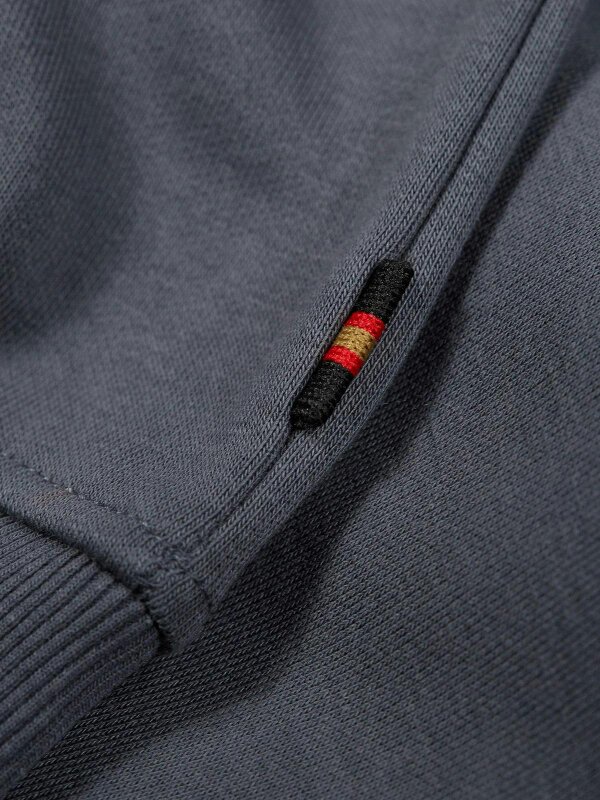 Luke 1977 LUKE1977 Sydney 1/4 Zip Sweatshirt - Charcoal