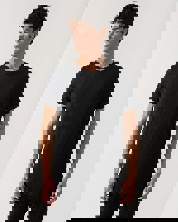 Calvin Klein Mens 3 Pack Mens Short Sleeve T Shirts - Black/Grey Heather/White