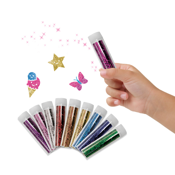 SES Creative Biodegradable glitter - 10 colours