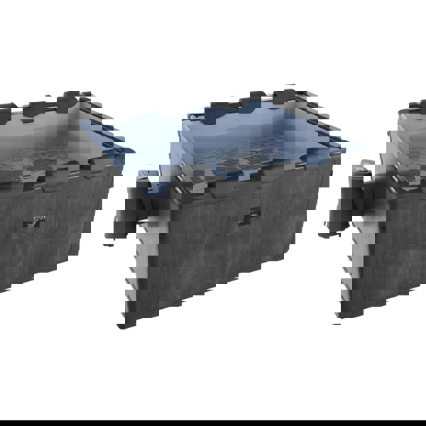 Wave Adriatic | 6 Person Square Aluminium Frame Hot Tub | Black Wood | UKCE