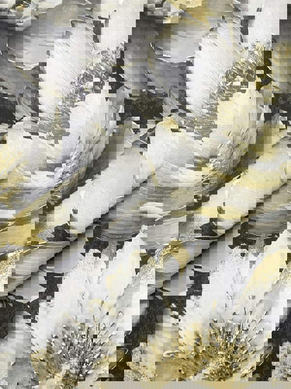 Muriva Aminah Floral Charcoal Wallpaper