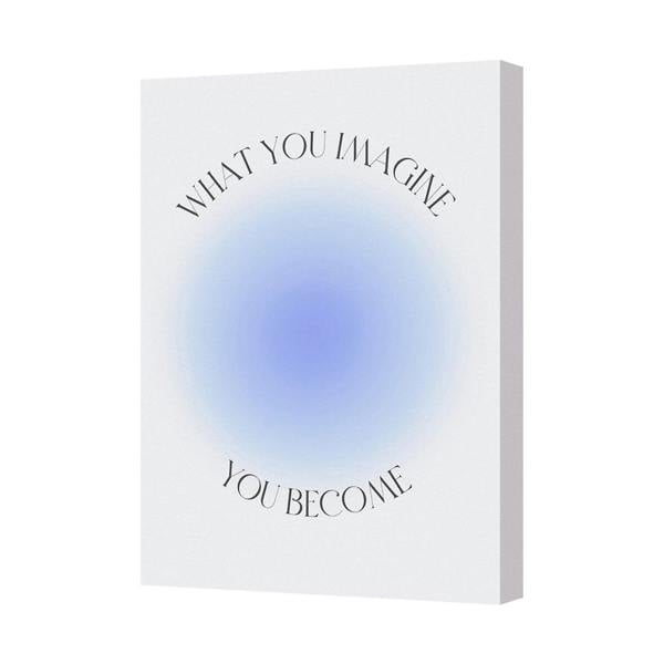 Benjamin Tate Design What You Imagine You Become Canvas Print Inspirational Wall Art