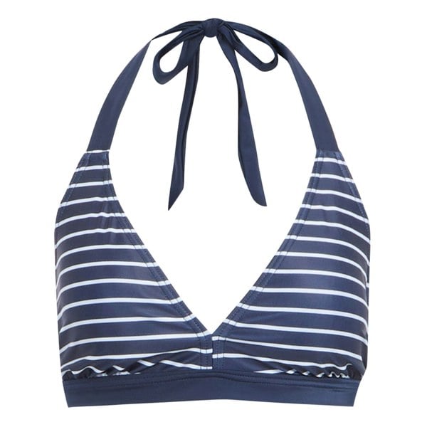 Regatta Womens/Ladies Flavia Stripe Bikini Top - Navy/White