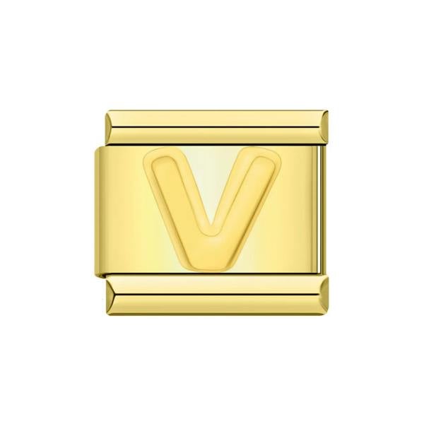 Serafina Classic Letter Charm | Italian Style Bracelet Charm
