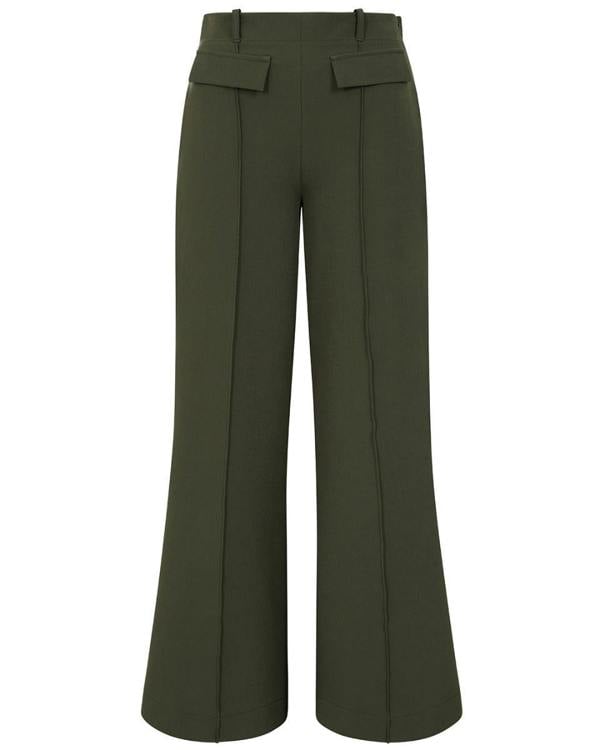 HotSquash Utility Style Wide Leg Trousers