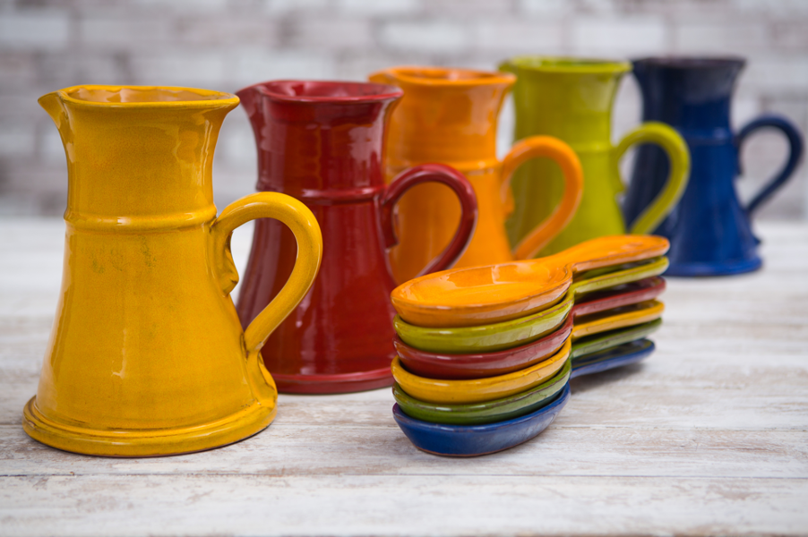 Verano Spanish Ceramics Selena - Small Flat Based Jug