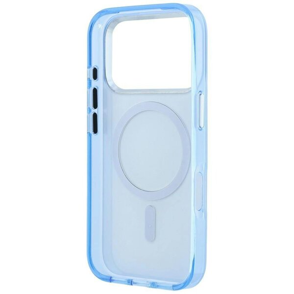 Karl Lagerfeld IML Ikonik Sketch Print Case with MagSafe for iPhone 17/18 Pro Max 6.9" Light Blue - KLHMP18X6HKIKDB