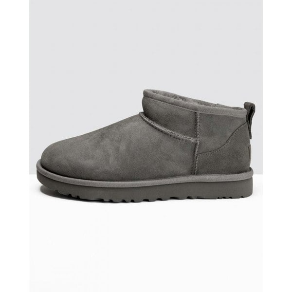UGG Classic Ultra Mini Womens Boot - Grey - CHO - Designer Womens Boots