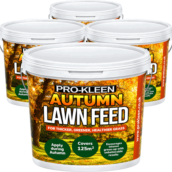ProKleen Pro-Kleen Autumn Lawn Feed Fertiliser - Encourages Grass Green Up & Prevents Lawn Disease - Covers up to 400m2 10kg