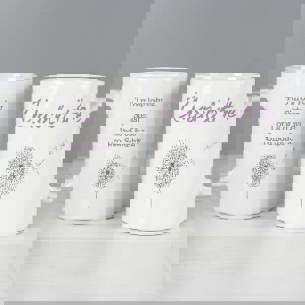 Personalised Memento Company Personalised Dandelion Mug