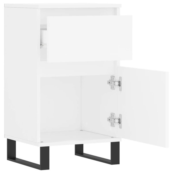 Berkfield Sideboards 2 pcs White 40x35x70 cm Engineered Wood