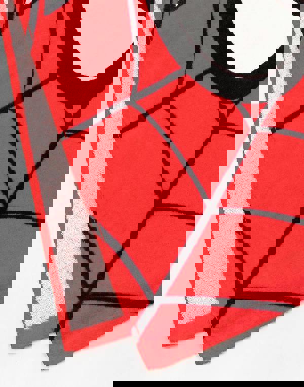 Marvel Boys Multicoloured Spider-Man Large Placement Graphic/Logo Poncho Towel (One Size)