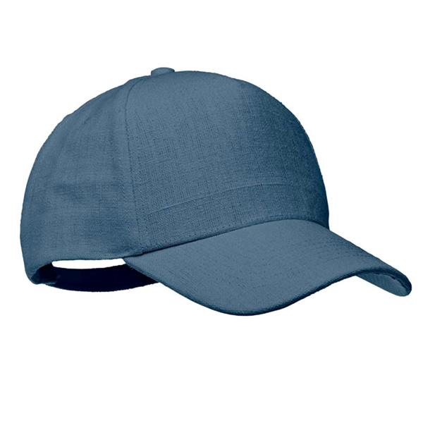 MidOcean Naima Hemp Baseball Cap - Blue - 