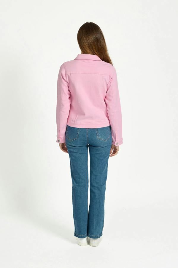 Mudflower Coloured Denim Jacket