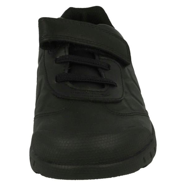 Clarks Boys Clarks Hook & Loop Fastening School Shoes Leader Pass