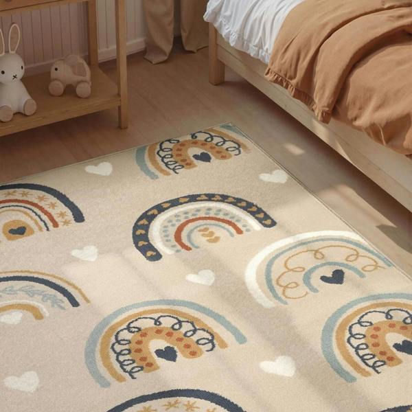 Hanse Home Adventures Kids Rug Bowie Beige Multicolour