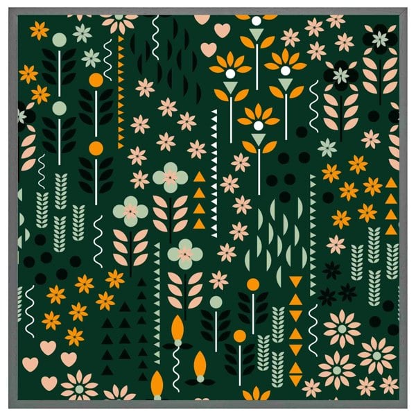 Benjamin Tate Design Selection of flowers print (picture Frame)